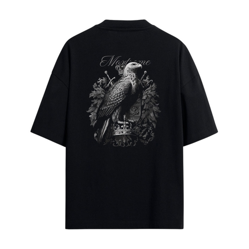 Camisa Oversized Preta | Moxtreme Águia Imperial