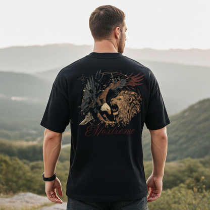 Camisa Oversized Preta | Moxtreme Confronto Supremo